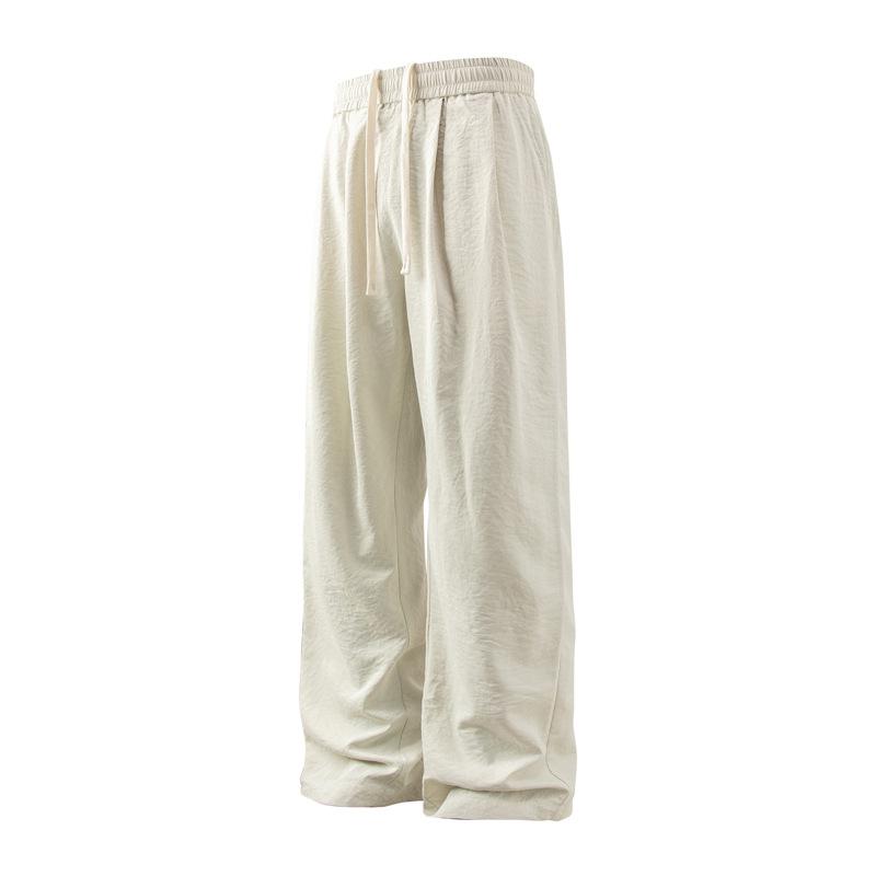 パンツ メンズ 運動 ズボン 男性用 高腰 ストレート 薄手 ポリエステル 伸縮性 スポーツ 普段使い 部屋..