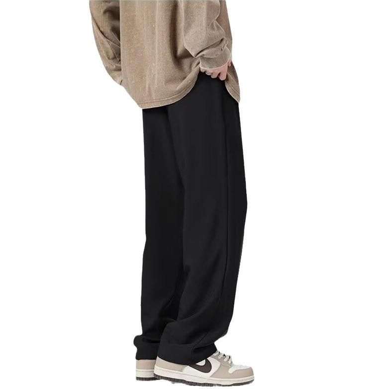 パンツ メンズ 男性用 レトロ 小西パンツ スラックス テーパード イージーパンツ 無地 ゆったり ストリ..