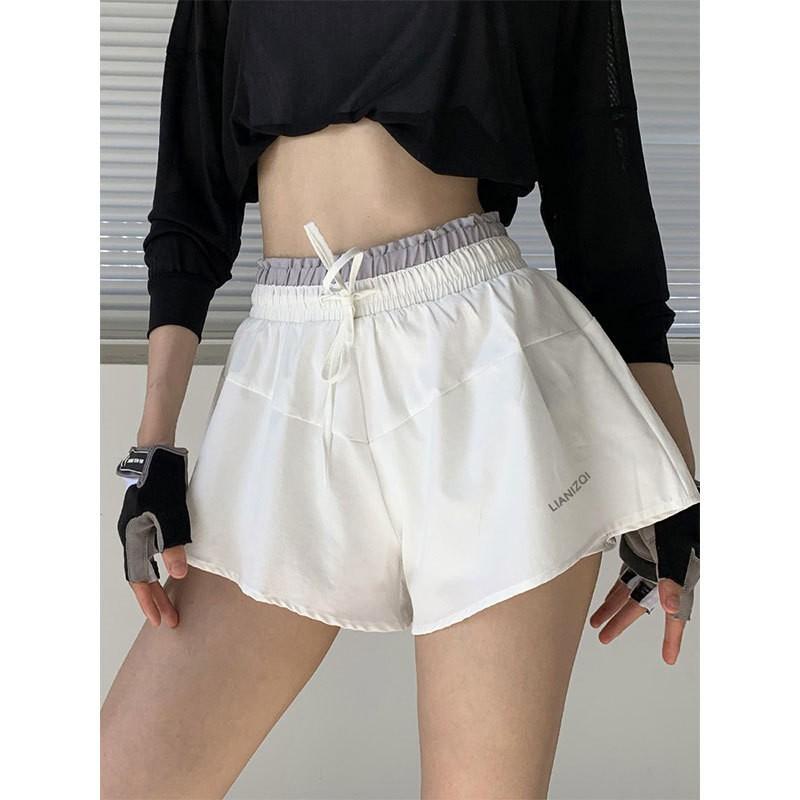 ショートパンツ レディース スポーツ 春夏 ヨガパンツ 高腰 運動着 ランニング ウェア 吸湿速乾 接触冷..