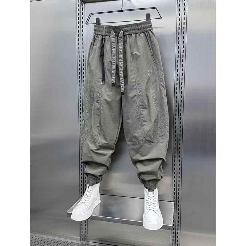 カジュアルパンツ メンズ ファッション スウェットパンツ スキニーパンツ 9分丈 スリム テーパードパン..