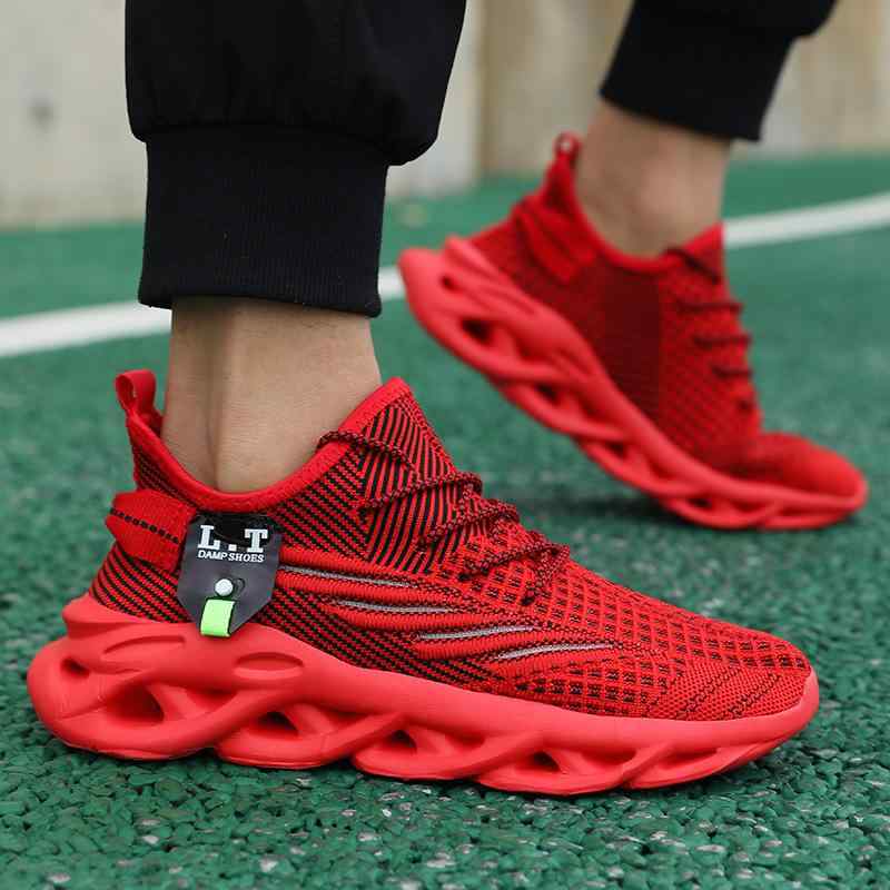 スニーカー メンズ 男性用 スポーツシューズ ランニングシューズ アウトドア 運動靴 ローカット 通気性 メッシュ 蒸れない 軽い 軽量 柔らかい 疲れない 歩きやすい 厚底 普段使い カジュアル ブラック 黒 ホワイト 白 ブラウン レッド