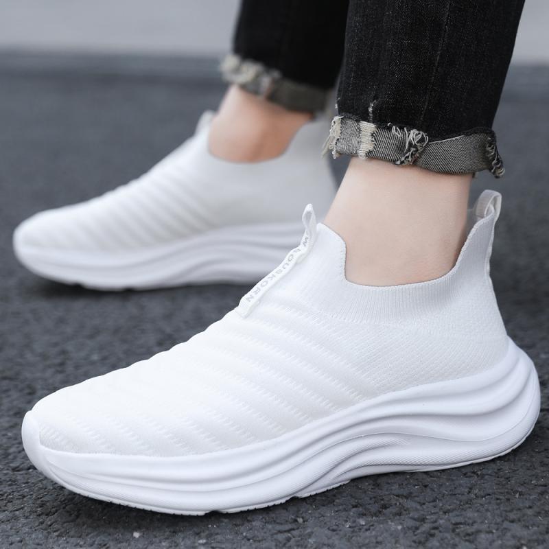 スニーカー メンズ スポーツ カジュアル ランニングシューズ メッシュ 通気性 快適 普段使い 軽量 運動靴 ブラック ホワイト グレー