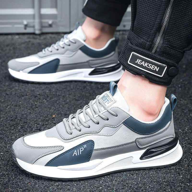 スニーカー メンズ 運動靴 スポーティ カジュアル ローカット 滑り止め 保温 防寒 耐摩耗性 厚底 黒 白 灰色 春秋冬