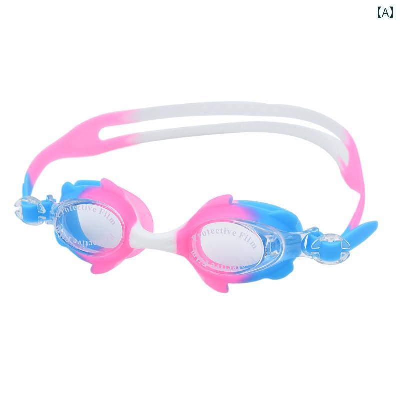 スイミングゴーグル 大人 男女兼用 大判フレーム UVカット 曇り止め プール 海水浴 競泳 フィットネス(x2)