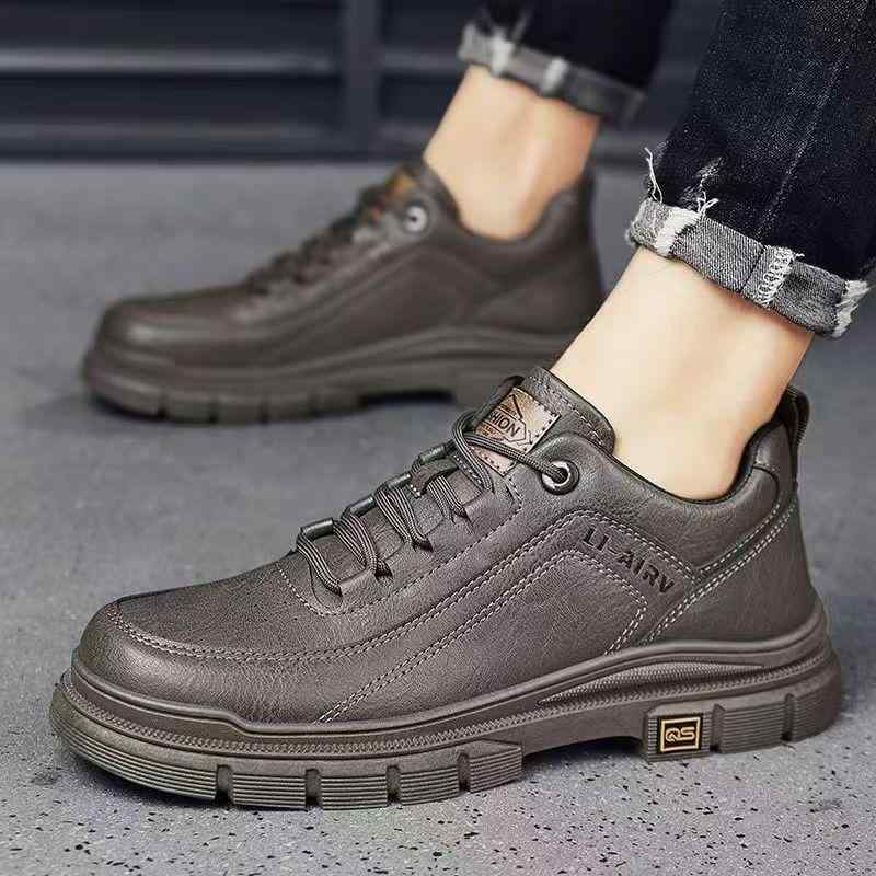 ビジネスシューズ 男性用 革靴 軽量 衝撃吸収 滑り止め プレーントゥ ローファー ブラック ブラウン 春夏