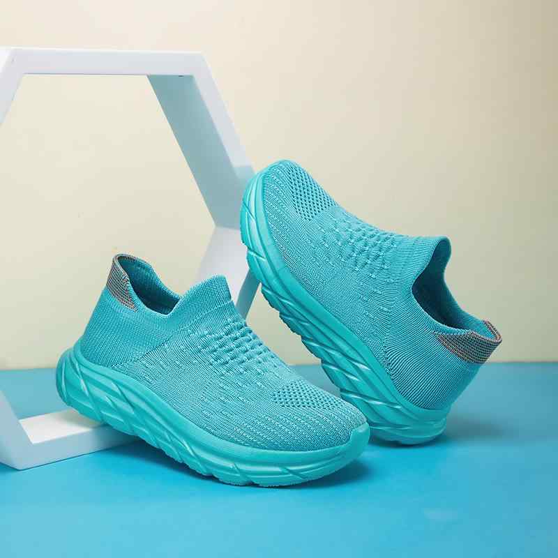 靴下シューズ キッズ スニーカー 子供靴 男の子 女の子 運動靴 スポーツシューズ 通気性 軽量 普段履き..