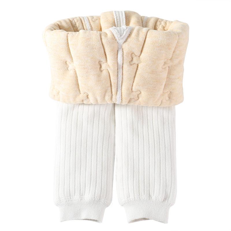 子供服レギンス 男女兼用 ベビー あったか裏起毛パンツ 厚手 Aクラス 9分丈 高ウエスト 伸縮性 コット..