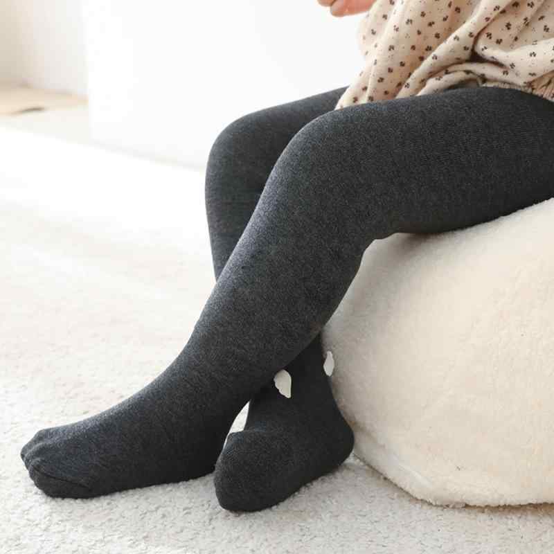 靴下 キッズ 女児 ベビー 裏起毛 厚手 ニットタイツ 無地 スパッツ 冬 幼児 赤ちゃん 女の子 1歳 2歳 3..