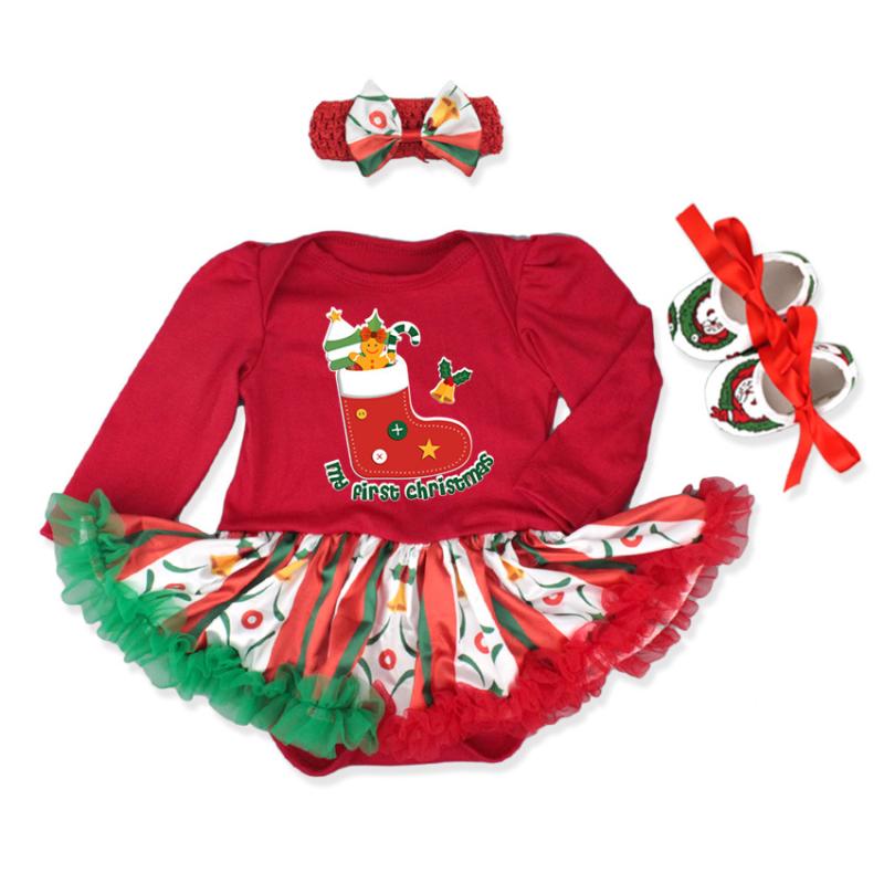 ベビー ワンピース ハロウィン クリスマス コスチューム 4点セット ハロウィン ジンジャーブレッドマン..