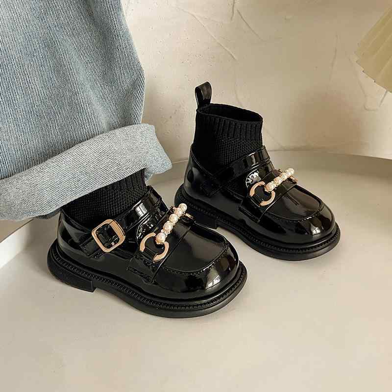 靴 ベビー・キッズ 秋冬 ショートブーツ 軟らかい底 幼児靴 女の子 子供靴 コットンシューズ イギリス..