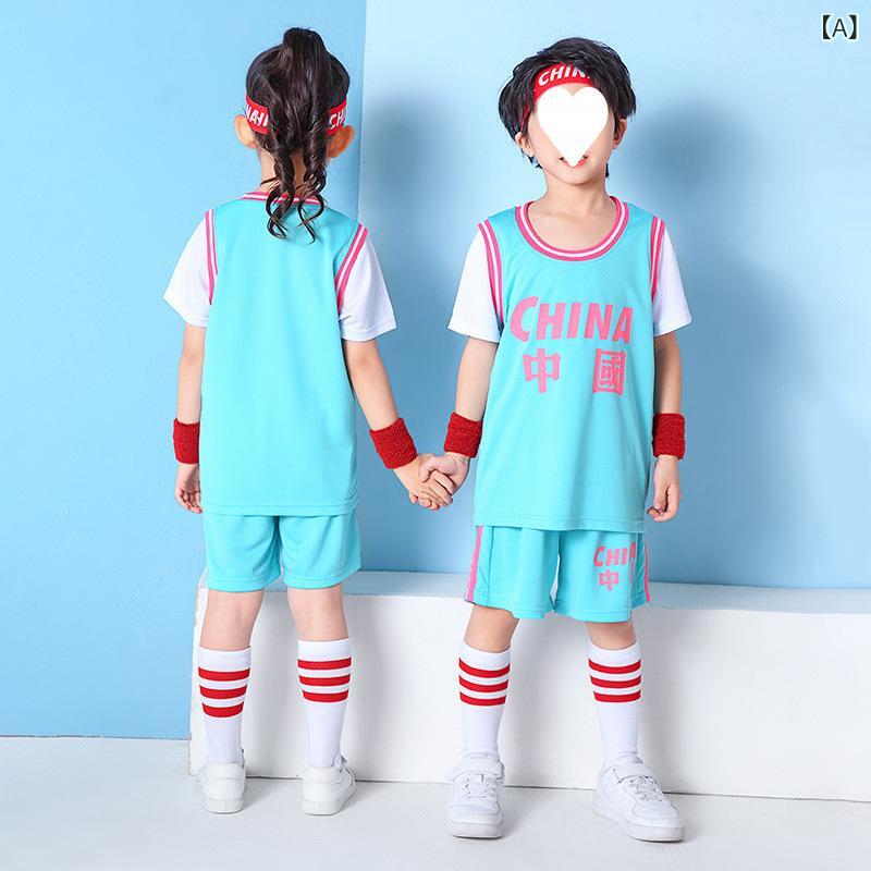 子供用スポーツウェア セットアップ 半袖 短パン 上下セット キッズ 男の子 女の子 幼稚園 保育園 練習..