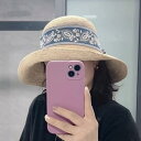 麦わら帽子 レディース 春夏 通気性 遮光 日焼け止め ラフィア 草帽子 エスニック 風 ビッグ 蝶結び バケットハット 漁師帽 ビーチハット つば広 帽子 ハット 婦人 女性用 湖藍色 ブラック 黒(4)