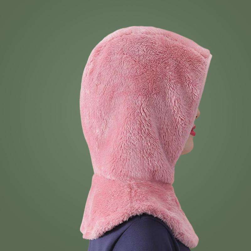 ニット帽 防寒帽子 耳あて付き 秋冬 暖かい 柔らかい 伸縮性 ベル型 ビーニー 珊瑚フリース アウトドア スキー スノーボード Mist Blue 深いピンク系 杏色