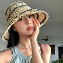 麦わら帽子 レディース 春夏 大つば 漁師帽 ベージュ 薄茶色 通気性 日焼け止め UVカット 紫外線対策 小顔効果 リゾート 旅行 日常用 手編み(x2)(4)