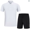 ポロシャツ & Tシャツ メンズ レディース 接触冷感 半袖 スポーツウェア 上下 セットアップ ゴルフ トレーニングウェア 運動着 ルームウェア 部屋着