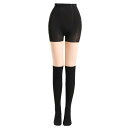 ゴルフウェア レディース ゴルフパンツ 春夏 接触冷感 UVカット スパッツ付き レギンスパンツ 切り替え 90-115斤対応 ホワイト ブラック