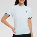 Tシャツ レディース ゴルフ スポーツウェア 半袖 吸汗速乾 スリム 薄手 スタンドカラー テニスウェア 運動着 普段使い ブラック ホワイト ブルー ピンク