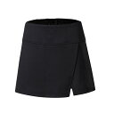 スカート レディース スポーツ 速乾 ゴルフ テニス バレーボール ランニング バドミントン ウェア ポリエステル 無地 白 黒 春 スポーティー