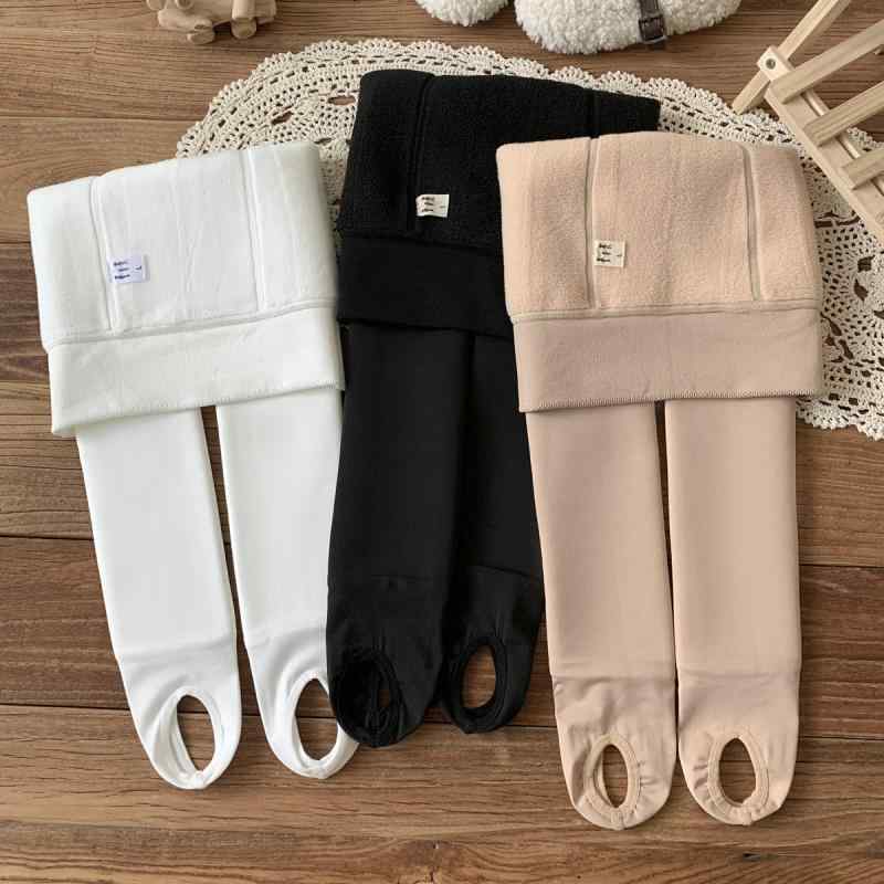 子供服 タイツ &amp; レギンス 秋冬 裏起毛 光沢 女の子 女児 無地 スパッツ レギンスパンツ 90 100 11..