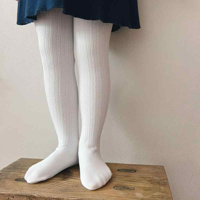 キッズ タイツ 春秋冬 綿 薄手 裏起毛 ベビー レギンス 子供 スパッツ 無地 ホワイト ブラック グレー ..