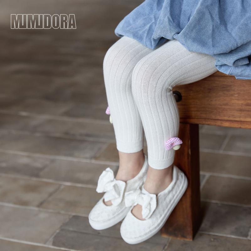 子供服 9分丈パンツ ガールズ 春物 かわいい 人形付き レギンス ベビー服 コットン スパッツ ストッキ..