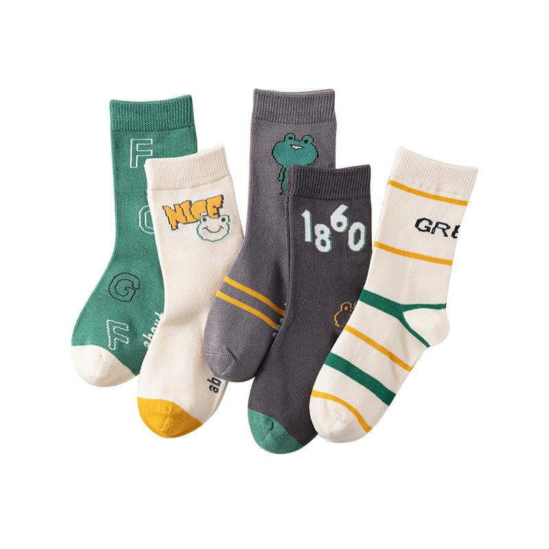 靴下 キッズ 秋冬 子供 精梳綿 スポーツ ソックス 男の子 女の子 ベビー 薄手 中筒 3歳 4歳 5歳 6歳 7..