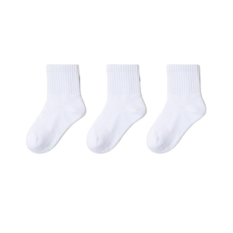 靴下 キッズ 白 薄手 メッシュ コットン 春夏 中筒 男女兼用 子供 学生 1歳 2歳 3歳 4歳 5歳 6歳 7歳 8..