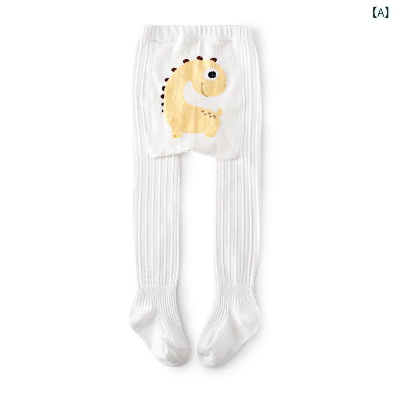 ベビー キッズ用 レギンス スパッツ 女の子 子供服 コットン 綿 春秋 大屁屁 無縫製 60 70 80 90 100cm..