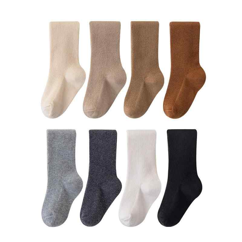 靴下 キッズ 女の子 女の子用 コットン リブ編み タイツ スパッツ 春夏 薄手 無地 かわいい おしゃれ ..