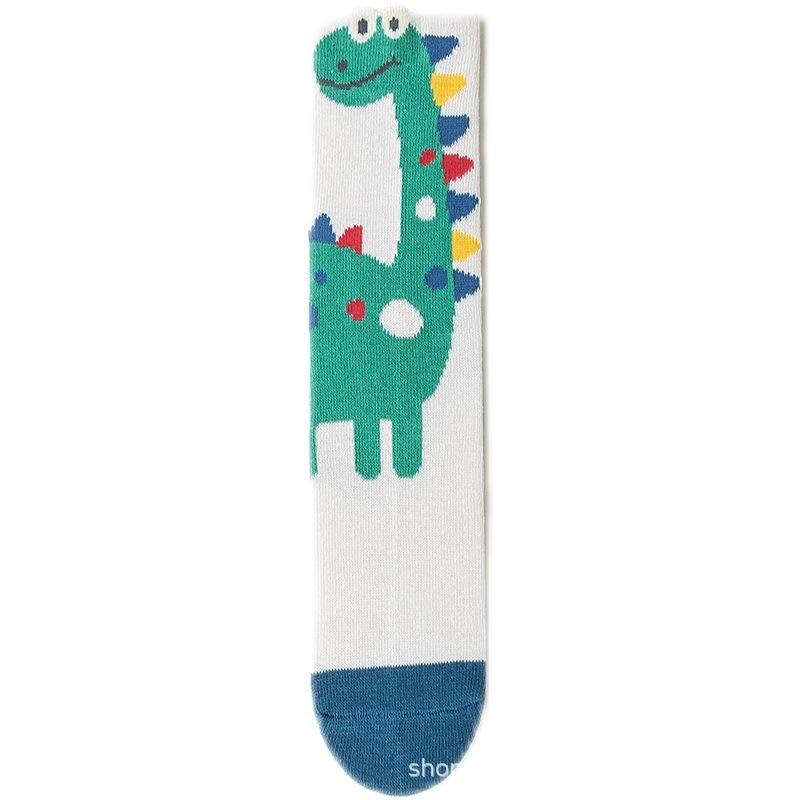 靴下 キッズ 男の子 女の子 春秋 薄手 子供 綿 恐竜柄 通園 通学 ボーイズ ガールズ ソックス かわいい..