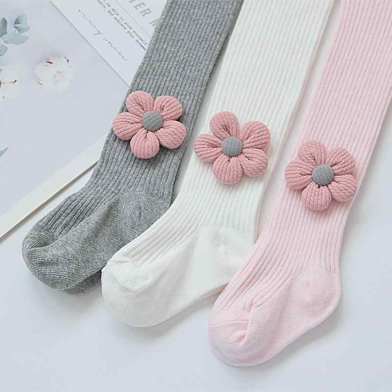 靴下 ガールズ ベビー キッズ 子供用 コットン タイツ レギンス スパッツ 無地 春秋 薄手 厚手 ブラッ..