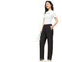 パンツ レディース メンズ 兼用 接触冷感 速乾 ストレートパンツ ポリエステル 高伸縮 ウエストゴム 薄手 スポーツ 普段使い エメラルドグリーン