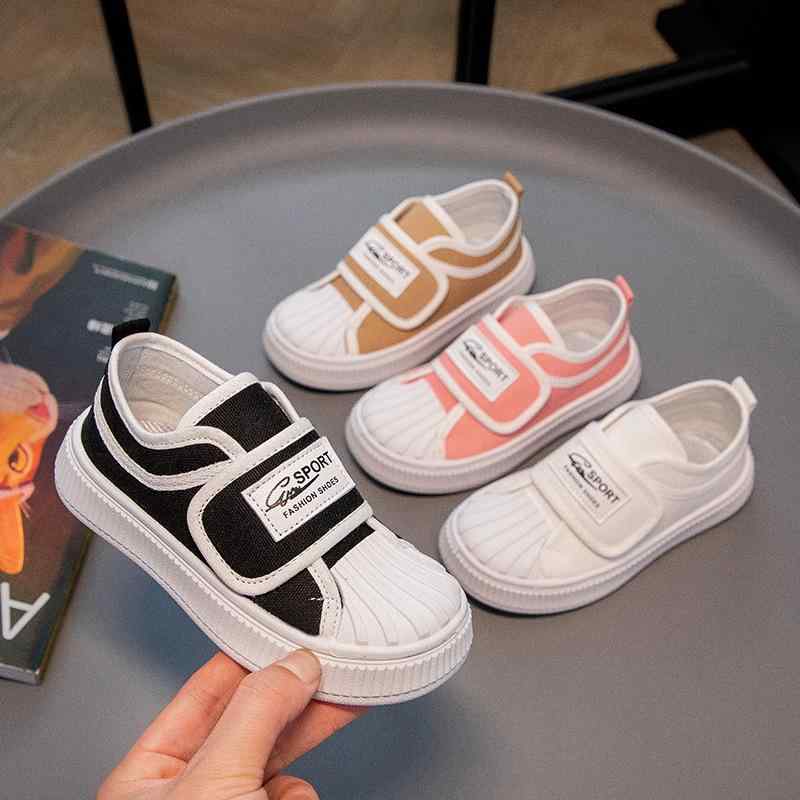 スニーカー キッズ 子供 運動靴 軟らかい 靴底 キャンバス シューズ 春夏 カジュアル 中 बड़ा 子供 小..