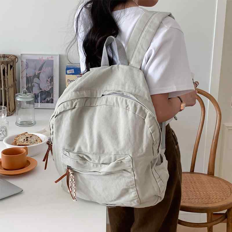 3個セットリュックサック メンズ レディース 帆布 キャンバス 大容量 旅行 通勤 通学 普段使い 耐摩耗 グレー カーキ ブラック・容量: 20-35L・素材: 帆布・機能: 耐摩耗性.拡張機能.負担軽減・柄: 無地・スタイル: レトロ・裏地: なし・背負システム: エアークッション・カラー: グレー.アーミーグリーン.ブラック・PC収納サイズ: 35.56cm・適用シーン: カジュアル旅行・対象: 男女兼用