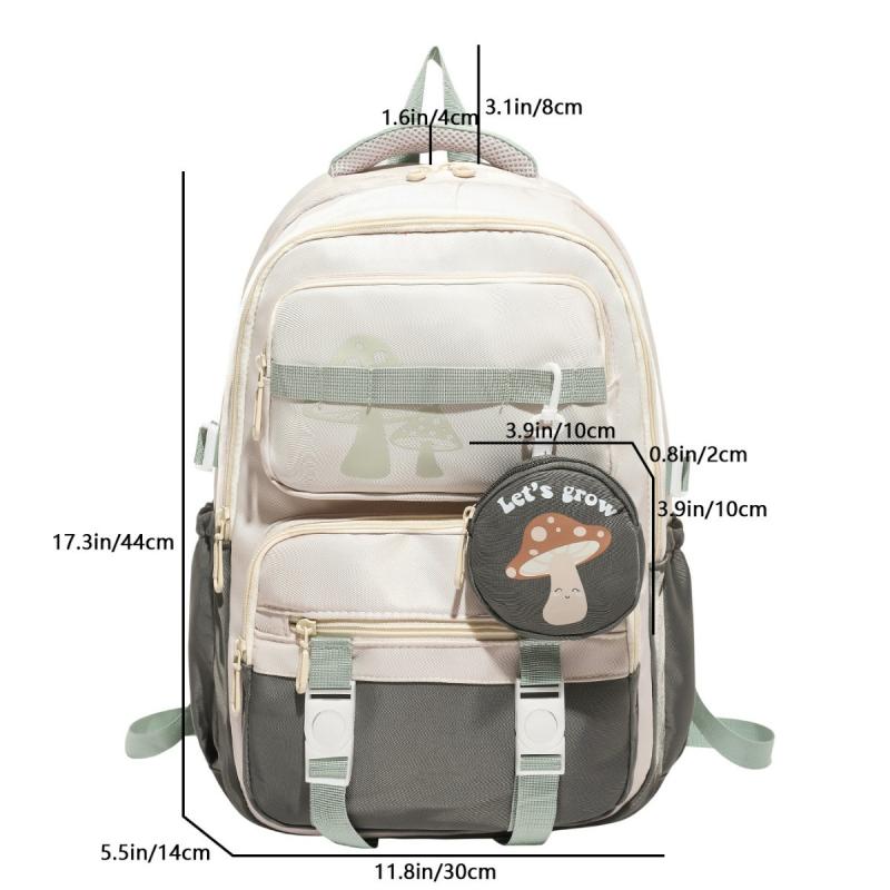 リュックサック レディース メンズ 撥水 ナイロン 大容量 軽量 通勤 通学 旅行 スポーツ アウトドア 緑 黒 紺 紫 コーヒー色(x10)(4)
