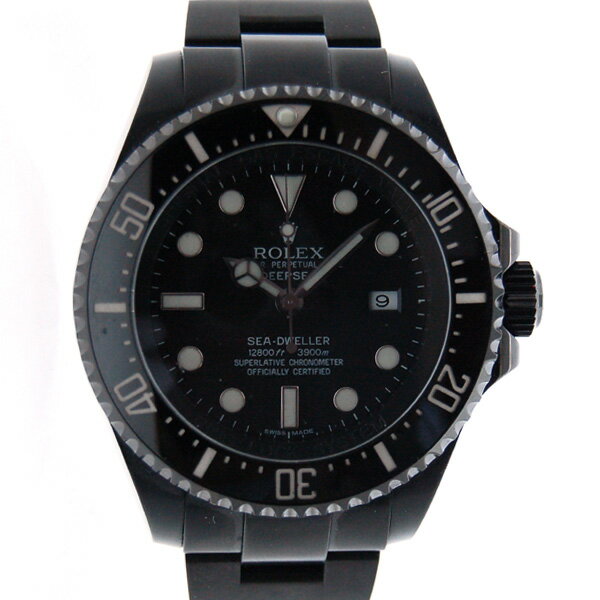 【ポイント2倍！5/9〜5/16 23:59まで】ロレックス　ROLEX　シードゥエラー　ディープシー　Ref.116660　3900m防水　43mm　PVDカスタム　USED　【中古】