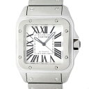 【ポイント2倍！5/9〜5/16 23:59まで】カルティエ　CARTIER　サントス100　SSブレス　W200737G　自動巻き　メンズ　アウトレット　新品