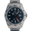 【ポイント2倍！5/9〜5/16 23:59まで】ロレックス　ROLEX　エクスプローラー2　ブラック　Ref.216570　新型　GMT　アウトレット　未使用品