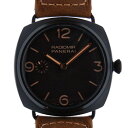 【ポイント2倍！5/9〜5/16 23:59まで】パネライ　PANERAI　ラジオミール　コンポジット　3デイズ　47mm　PAM00504　ブラック　手巻き　訳有り　新品アウトレット