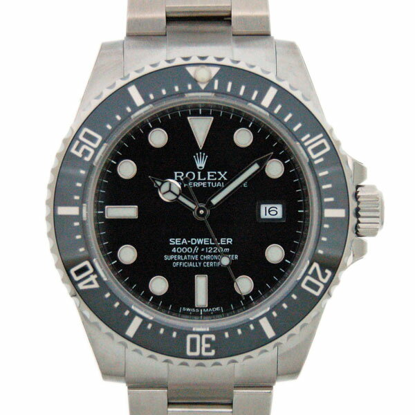 【ポイント2倍！5/9〜5/16 23:59まで】ロレックス　ROLEX　シードゥエラー4000　116600　SS　ブラック　自動巻　新品