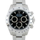 【ポイント2倍！5/9〜5/16 23:59まで】ロレックス　ROLEX　デイトナ　SS　Ref.116520　ブラック　D番　日本正規品　USED　【中古】