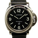 パネライ　PANERAI　ルミノールベースLOGO　44mm　PAM00000　手巻き　革ベルト　U ...