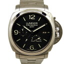 【保証書有り】【仕上げ済み】パネライ　PANERAI　ルミノール1950　3デイズ　GMTパワーリザ ...