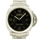 【国際保証書有り】【外装仕上げ済み】パネライ　PANERAI　ルミノール1950　3デイズ　PAM0 ...