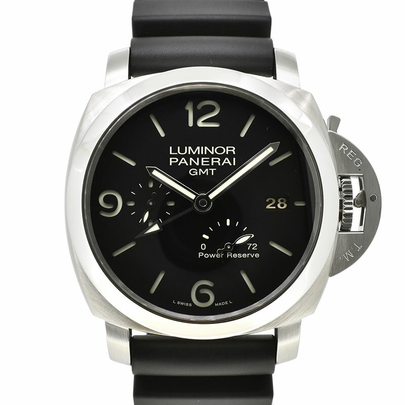 【外装仕上げ済み】パネライ　PANERAI　ルミノール1950 3デイズ GMTパワーリザーブ　PA ...