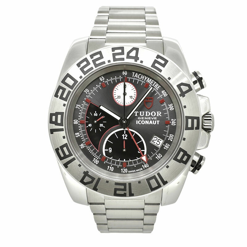 【国際保証書有り】【外装仕上げ済み】チューダー(チュードル)　TUDOR　アイコノート GMT クロ ...