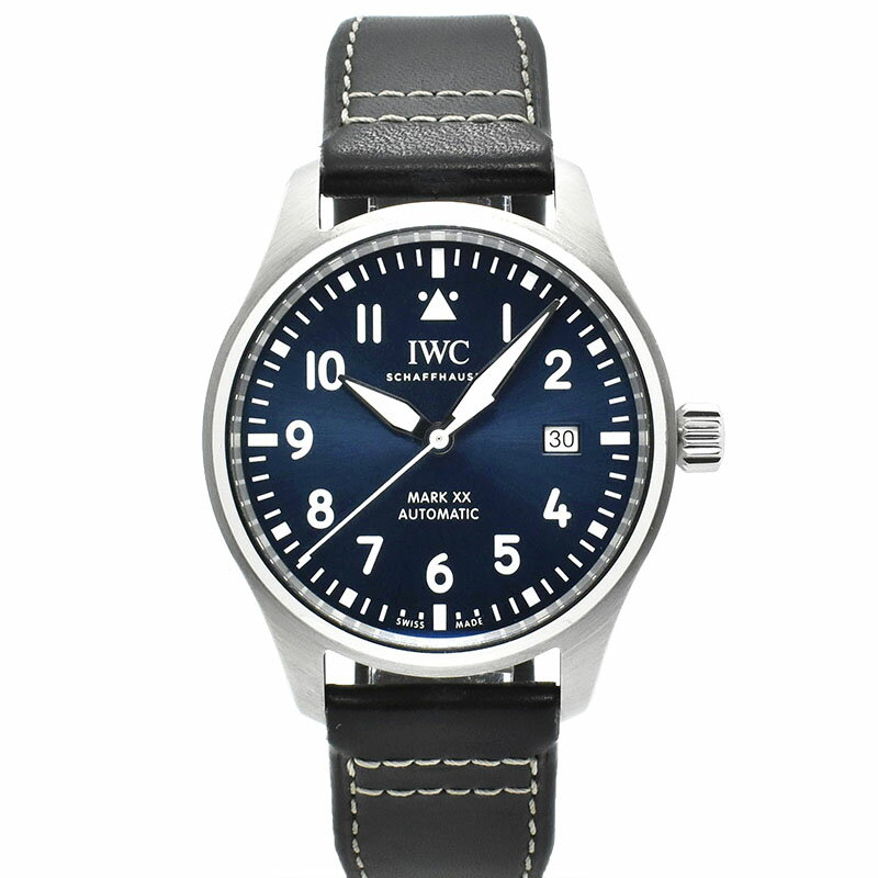 【国際保証書有り】IWC　パイロットウォッチ　マーク20　IW328203　ブルー　40mm　USE ...