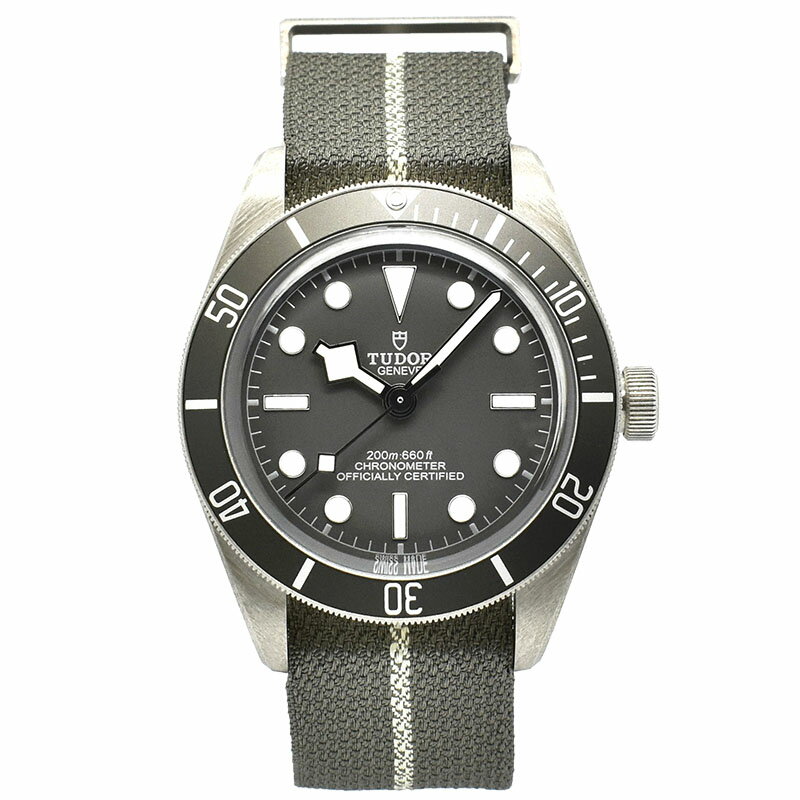 【未使用品】チューダー(チュードル)　TUDOR　ヘリテージ ブラックベイ フィフティエイト 925　Ref.79010SG　39mm　グレー　シルバー925