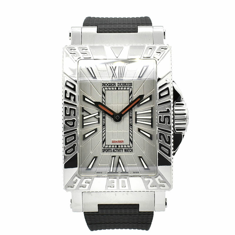 【保証書有り】ロジェ・デュブイ　ROGER DUBUIS　シーモア　MS34 21 9 3.53　SS　34×47mm　世界888本限定　USED　中古