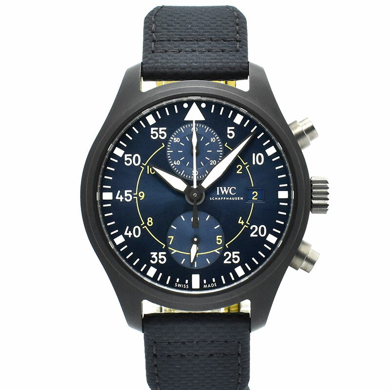 【国際保証書有り】IWC パイロットウォッチ クロノグラフ ブルーエンジェルス Ref.IW389008 44.5mm セラミック USED 中古